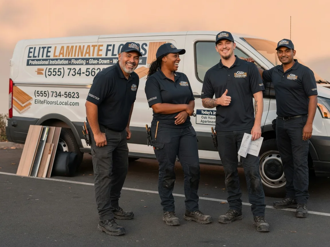 Laminate flooring installation company in Weinert, TX